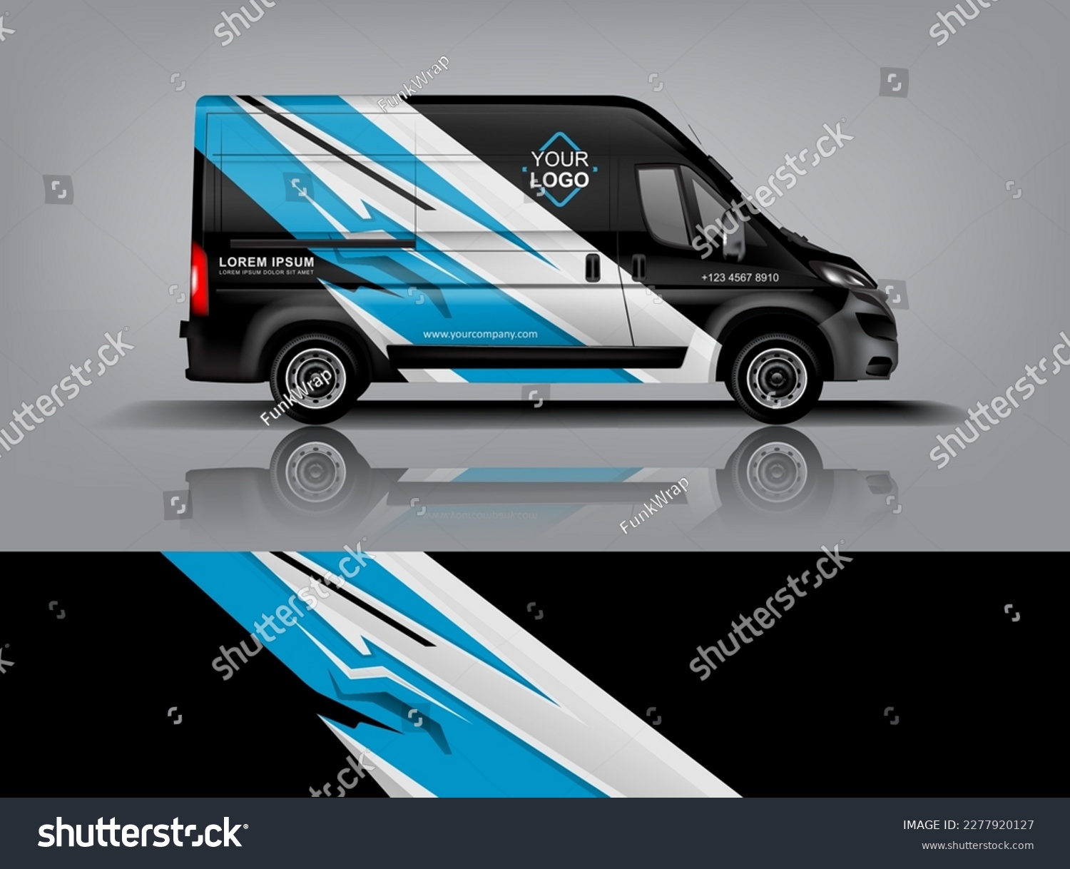 Car decal design vector. Graphic abstract stripe racing background kit designs for wrap vehicle, race car, rally, adventure and livery dekal a1