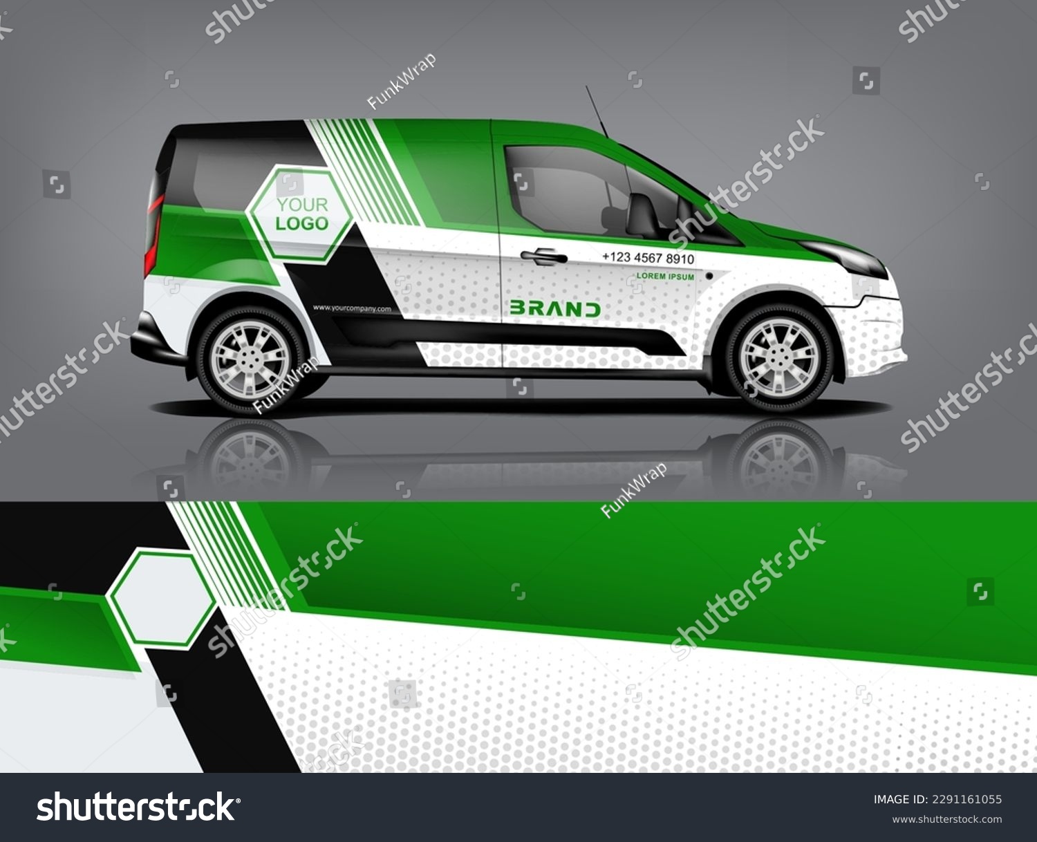 Car decal design vector. Graphic abstract stripe racing background kit designs for wrap vehicle, race car, rally, adventure and livery dekal a1