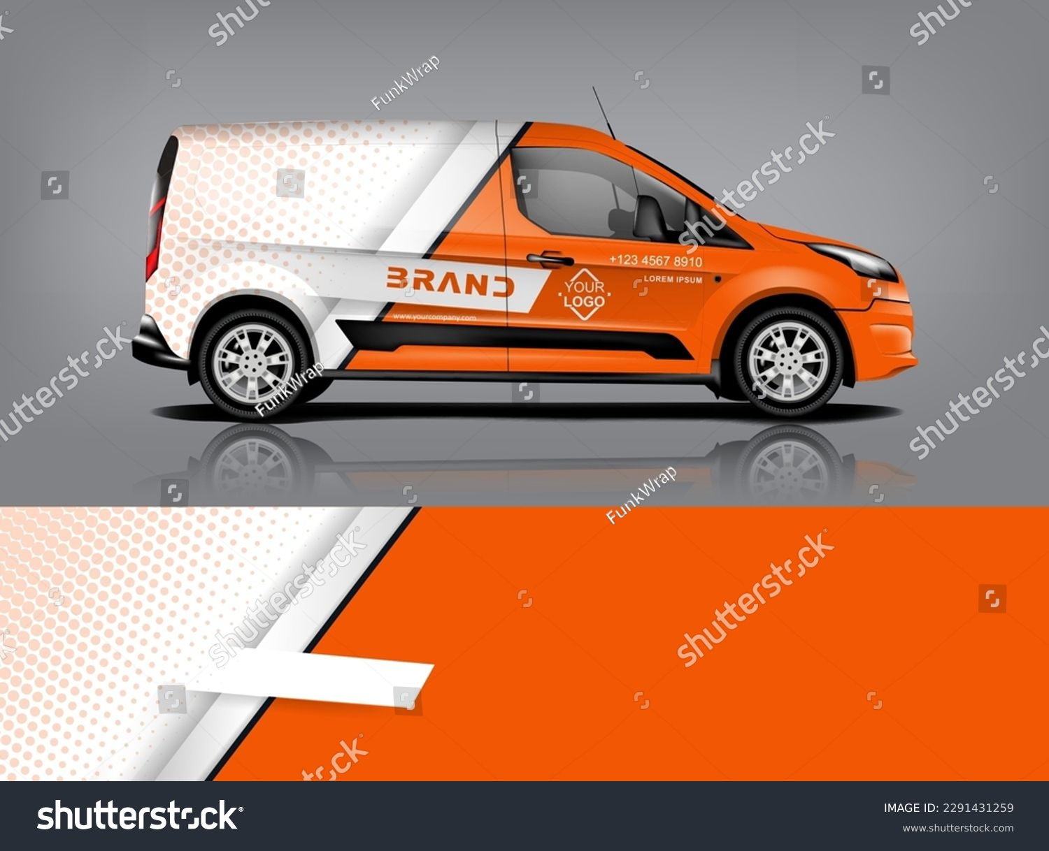 Car decal design vector. Graphic abstract stripe racing background kit designs for wrap vehicle, race car, rally, adventure and livery dekal a1