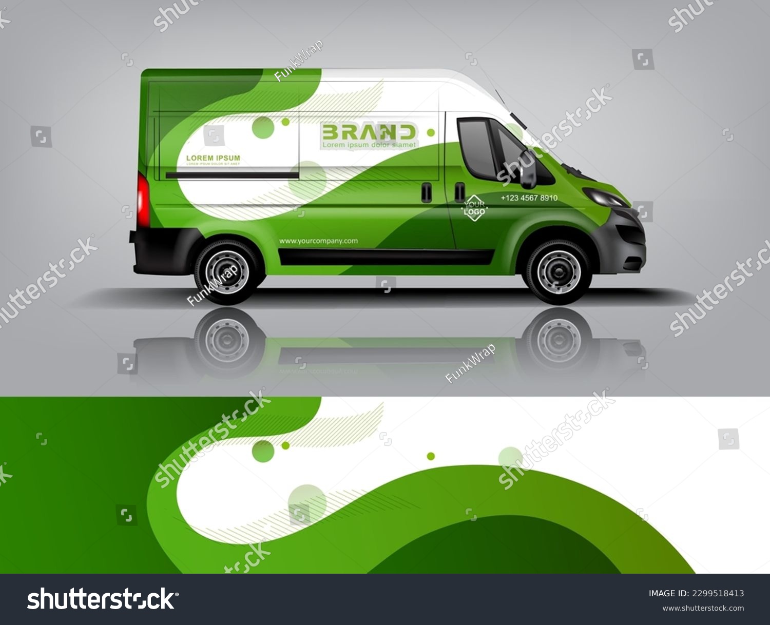 Car decal design vector. Graphic abstract stripe racing background kit designs for wrap vehicle, race car, rally, adventure and livery dekal a1